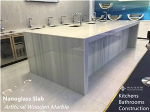 Nano Glass,White Marble Slab&Tile,Kitchens,Bathrooms,Construction,Etc.