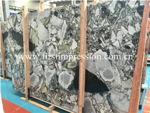 Fi Stone White Beauty Marble Slabs Ice Connect Marble Green Slabs