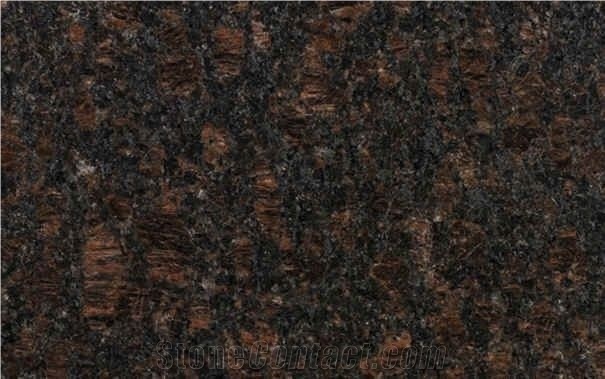 Black and brown granite