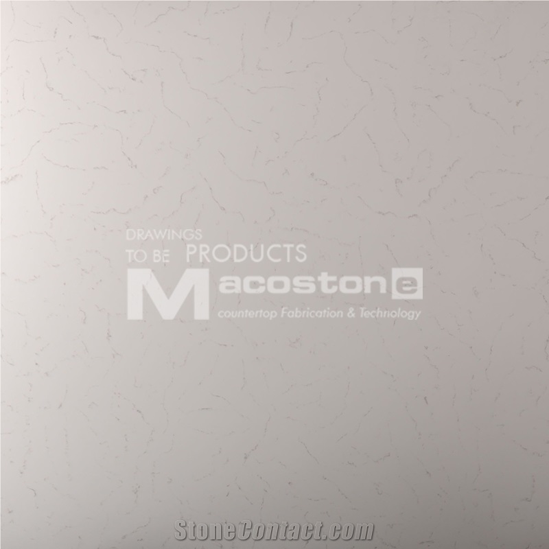 Carrara White Marble Quartz Stone Slab for Countertops Tiles Floor
