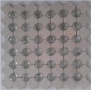 Marble Glass Mosaic Tile