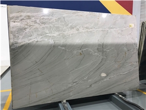 Nuage Quartzite,White, Slabs , Backgroung Wall,Countertops, Floor