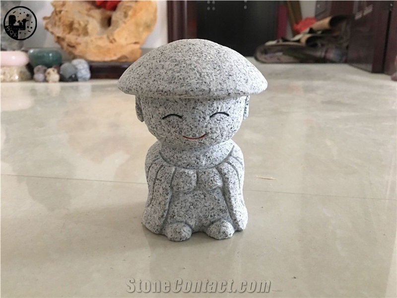 Jinjiang White Granite,Salt and Pepper,G633,Small Human Handicraft,Gift