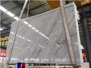 Bianco Carrara White Marble Slabs&Tiles,Italy,Polished Floor Wall Tile