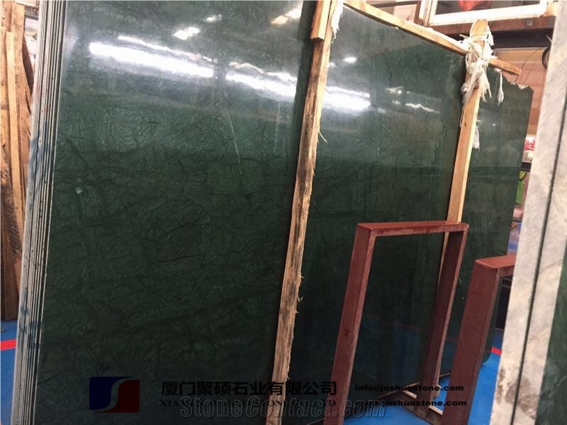 India Green Marble Slabs & Tiles,Polished Flooring,Wall,Covering Tiles