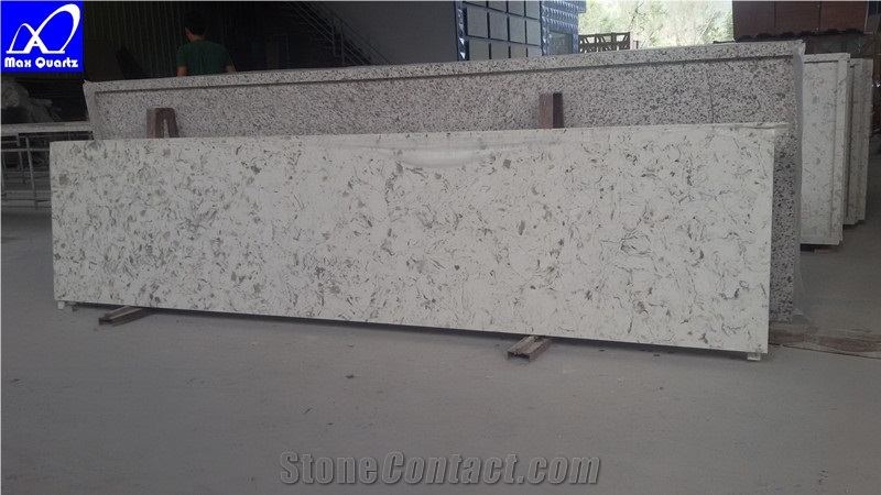 Artficial Serra Lf-V001 Quartz Stone Slab,Tiles.Engineer Walling,Floor