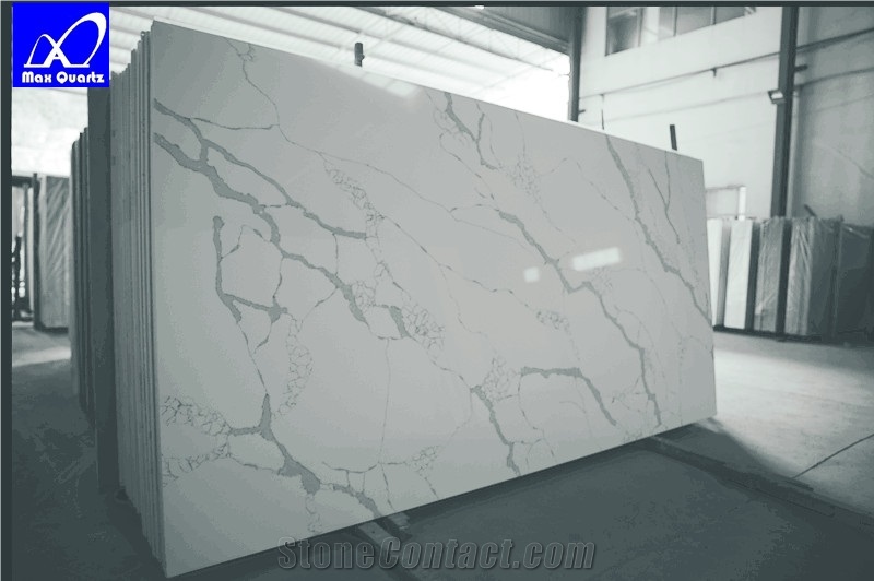 Quartz Calacatta Statuario Stone Slabs,Lp-Hc-001 Calacatta White Tiles