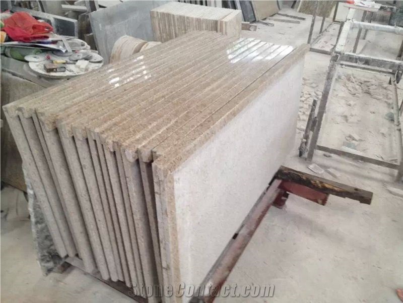 China Yellow Granite Countertops, G682 Rusty Yellow Granite Countertop