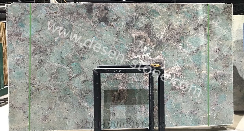 Amazon Blue/Amazon Green Granite Quartzite Stone Slabs&Tiles Walling