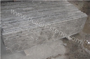 Bawang Hua Grey Marble Stone Stairs/Steps/Stair Treads/Stair Riser