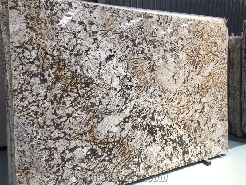 Brazil Snow Mountain Silver Fox Luxury Granite Stone Slabs&Tiles Floor