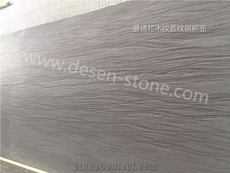 China Black Wooden Marble/Dreamig Wood Marble Stone Slabs&Tiles