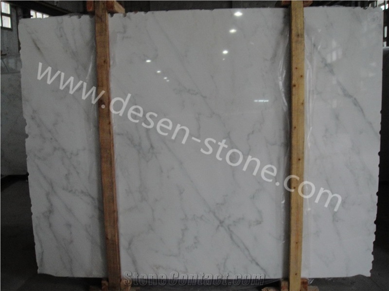 China Carrara/Marmo Bianco Esterno Marble Stone Slabs&Tiles for Vanity Top