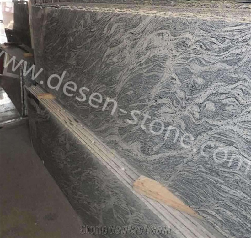 China Dragon Juparana Grey Waves Red Sand Granite Stone Slabs&Tiles