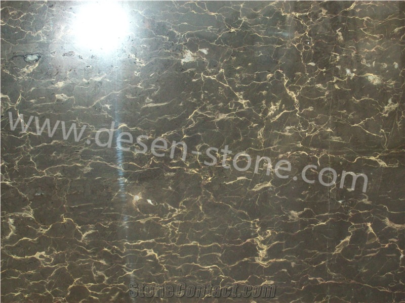 China Golden Black/Nero Portoro/Black Portoro Marble Stone Slabs&Tiles
