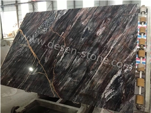 China Louis Red/Louis Black Red Marble Stone Slabs&Tiles Patterns