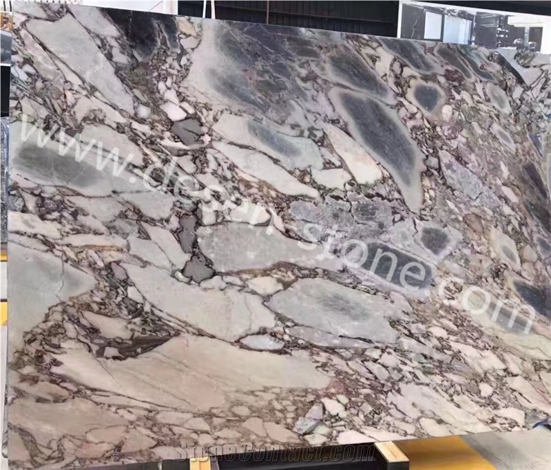 China Silver Blue Galaxy Blue Marble Stone Slabs&Tiles Background/Line