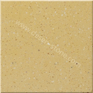 Crystal Golden Beige Artificial Marble Stone Slabs&Tiles Quartz Stone