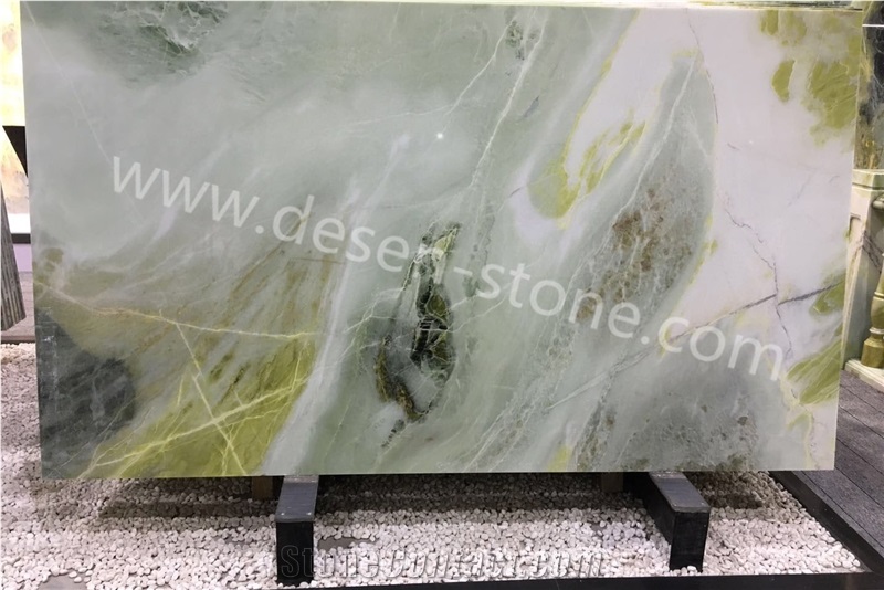 Dreaming Green Luxury Green Marble Stone Slabs&Tiles Background/Lines