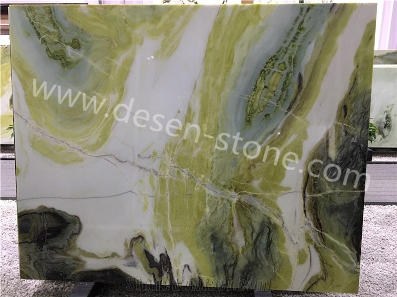 Fantastic Green/Dreaming Green/China Green Marble Stone Slabs&Tiles