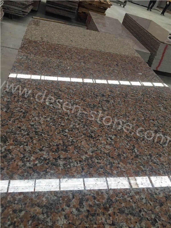 G561 Haitang Red Crabapple Granite Stone Slabs&Tiles Walling Covering