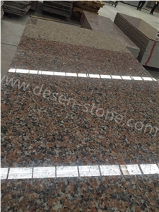 G561 Haitang Red Crabapple Granite Stone Slabs&Tiles Walling Covering