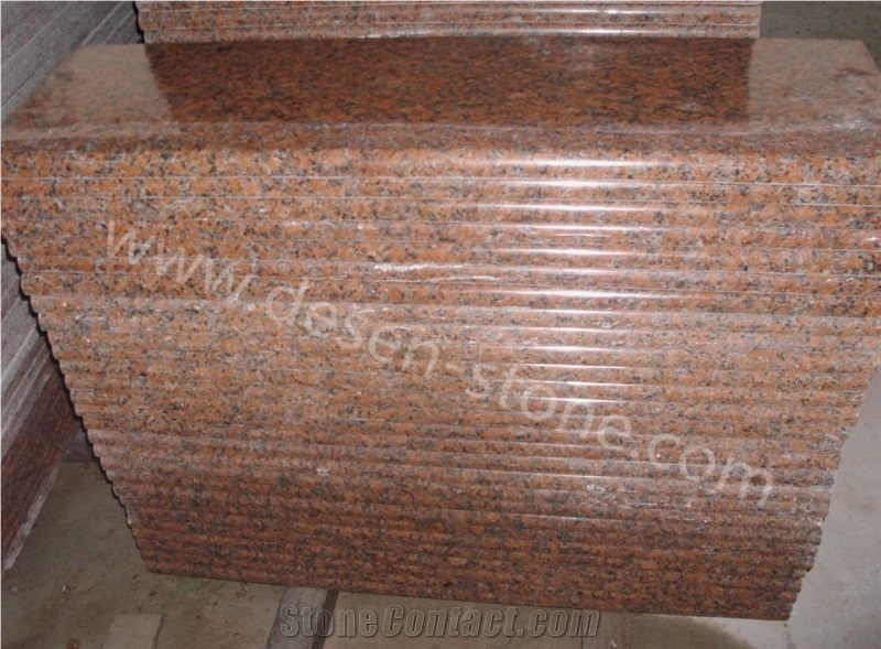 G562 Maple Red Granite Stone Steps/Stairs/Stepping Stones/Stair Treads