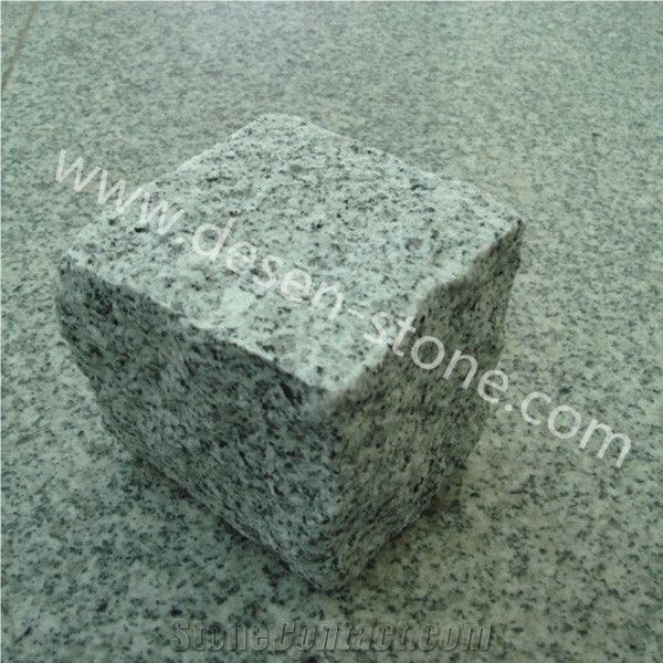 G603 Grey Granite Cobblestones/Cobble Stone/Cube Stone/Paving Stone
