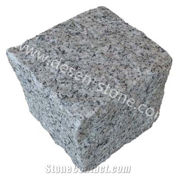 G603 Grey Granite Cobblestones/Cobble Stone/Cube Stone/Paving Stone