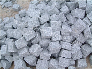G603 Grey/Gray Granite Cube Stone/Cobblestones/Cobble Stones/Paving