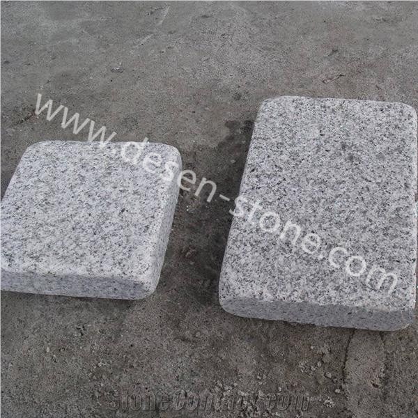 G603 Padang Grey/Gray Granite Cobblestons/Cube Stones/Cobble Stones