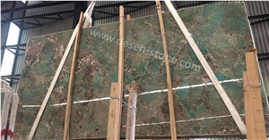 Granito Verde Amazonas/Verde Paraika Quartzite Stone Slabs&Tiles Floor