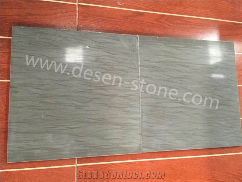 Grey Wooden Sandstone/Grey Wenge Sandstone Stone Slabs&Tiles