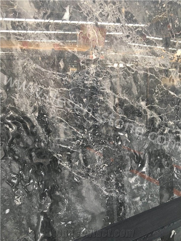 Hunan Sesame Grey/Romanesque Gray/Silver Grey Marble Stone Slabs&Tiles