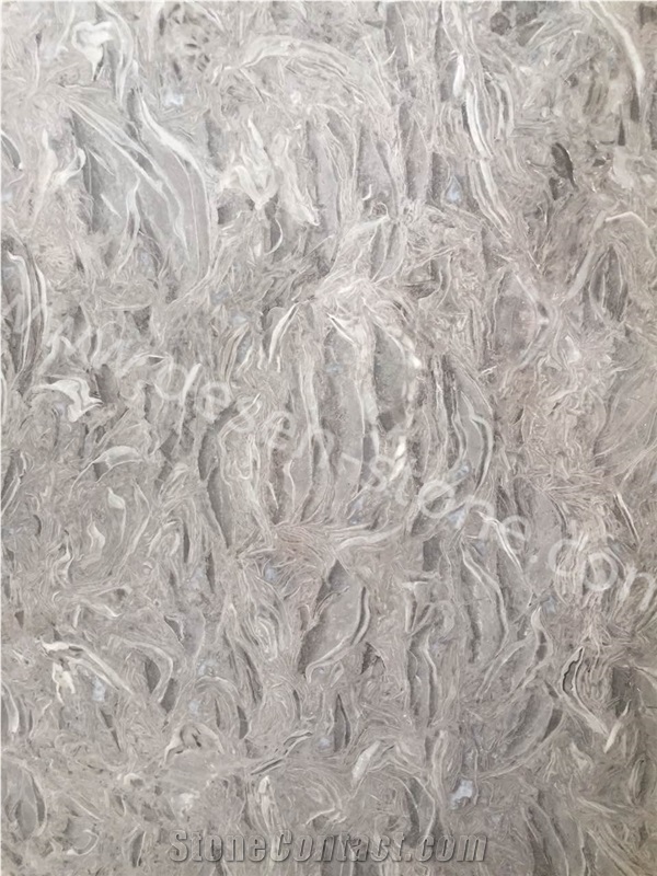King Flower/Bawang Hua Grey/Fossil Grey Marble Stone Slabs&Tiles Floor