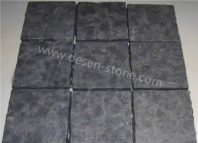 Mongolia Black Basalt Granite Cobblestones/Cube Stone/Cobble Setts