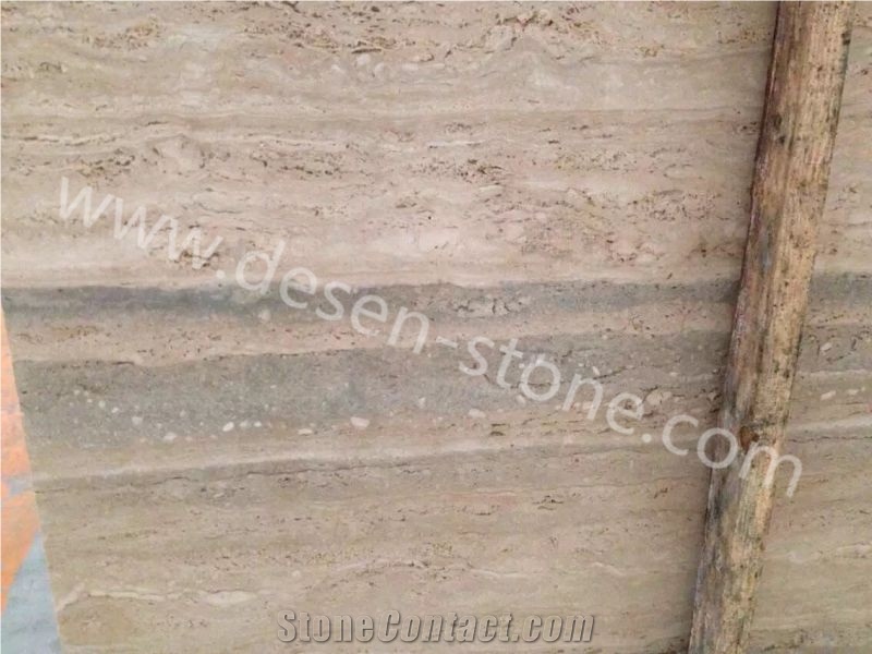 Roman Silver Travertine Stone Slabs&Tiles Walling/Flooring Covering
