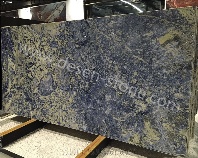 Royal Blue Sodalite Bolivia Blue Luxury Blue Granite Stone Slabs&Tiles