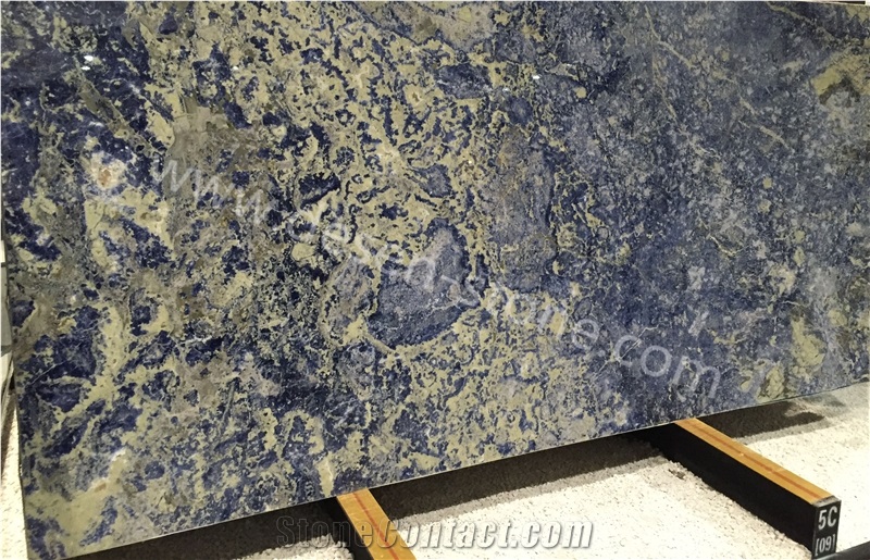 Royal Blue Sodalite Bolivia Blue Luxury Blue Granite Stone Slabs&Tiles