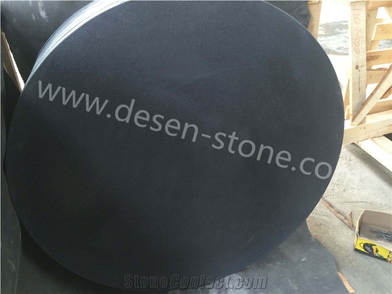 Shan Black Granite Stone Table Tops/Work Tops/Desk Tops/Tabletops