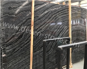 Silver Wave/Armani Black/Silver Wave Brown Marble Stone Slabs&Tiles