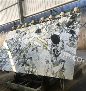 White Beauty Lux/Colorful Jade/Primavera Marble Stone Slabs&Tiles Wall