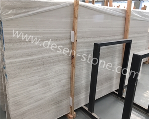 White Serpeggiante/White Wood Veins Marble Stone Slabs&Tiles Patterns