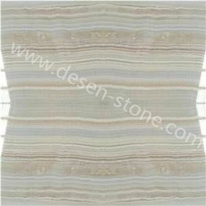 White Tiger Onyx/White Straight Veining Onyx Stone Slabs&Tiles Lines