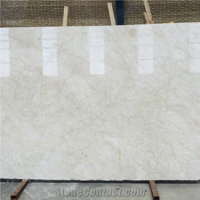 Ksm White Marble Slab, Iran White Marble