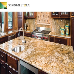 Amarelo Speratus Granite,Brazil Yellow Granite Kitchen Countertops