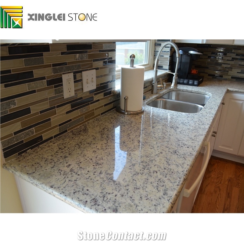 Dallas White Granite Countertops, Kitchen Tops & Islands