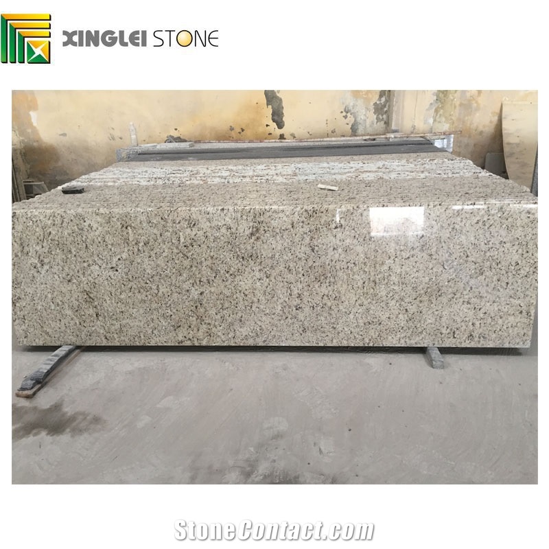Giallo Ornamental Granite Countertop Brazil Light Beige Yellow