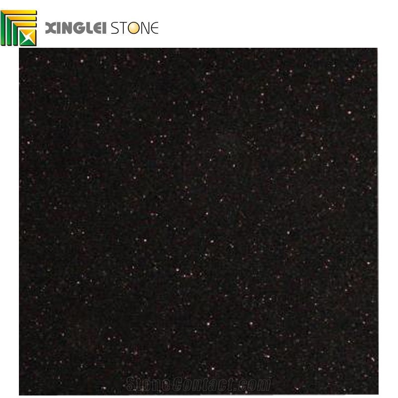 India Black Galaxy/Star Galaxy/Star Black Granite Countertops/Surfaces