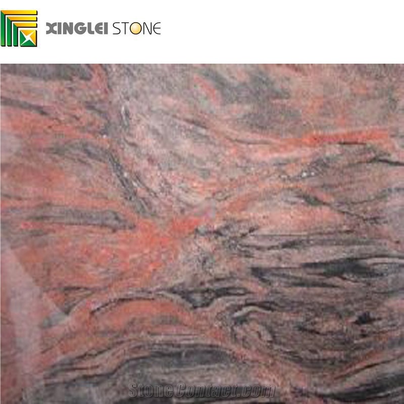 Multicolor Red Granite,Tiles/Tops/Paving Stones/Slabs,Projects